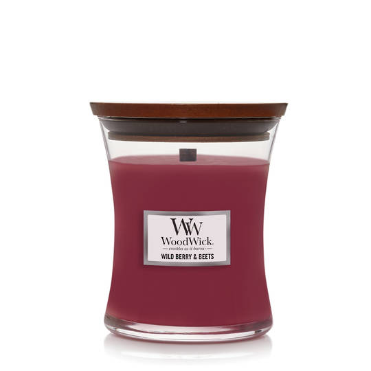 WoodWick Wild Berry & Beets Medium Candle
